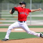 31 AUG 2014:     Gabe Speier of the Red Sox during the Gulf Coast League Championship game #2 between the GCL Yankees 1 and the GCL Red Sox at the Jet Blue Park - Fenway South Complex in Ft. Myers, Florida.