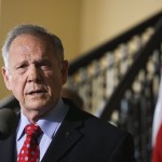 MONTGOMERY, AL - JUNE 20: During a press conference, Roy Moore announces his plans to run for U.S. Senate in 2020 on June 20, 2019 in Montgomery, Alabama.  Moore lost a special election in 2017 for the Senate seat against Democratic Senator Doug Jones.  (Photo by Jessica McGowan/Getty Images)