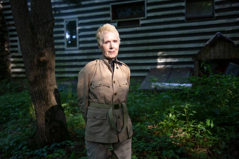 WARWICK, NEW YORK - JUNE 21,2019: E. Jean Carroll at her home in Warwick, NY. (Photo by Eva Deitch for The Washington Post)