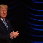 U.S. President Donald Trump leaves his event on advancing American kidney health, at the Ronald Reagan Building and International Trade Center in Washington, D.C., on Wednesday, July 10, 2019.  (Photo by Cheriss May/NurPhoto)