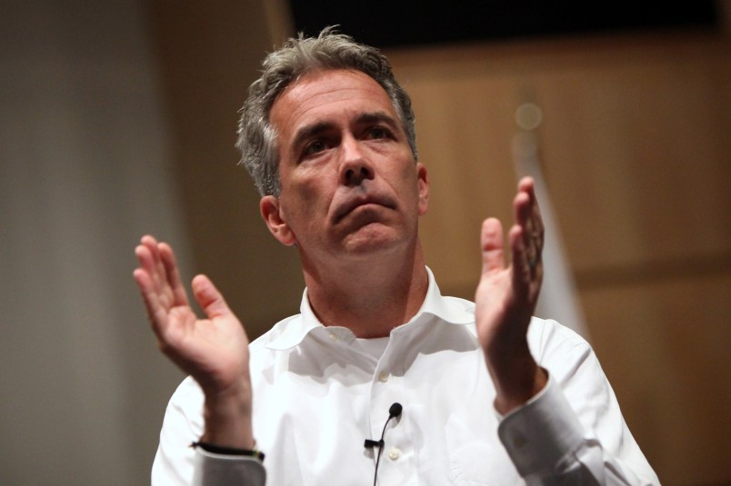 U.S. Rep. Joe Walsh speaks to constituents during a town hall at Harper College in the Wojcik Conference Center in Palatine, Illinois, Monday, August 8,  2011. The new congressman's emergence as a national advocate of fiscal responsibility has capped a remarkable and unlikely journey for a North Barrington, Illinois, native who has struggled with financial problems and legal disputes and has dramatically shifted some political positions along the way. (Heather Charles/Chicago Tribune/MCT)