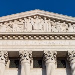 CAPITOL HILL, WASHINGTON, DISTRICT OF COLUMBIA, UNITED STATES - 2013/06/01: Supreme Court Building, eastern facade. (Photo by John Greim/LightRocket via Getty Images)