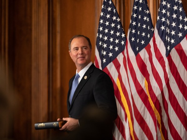 Rep. Adam Schiff  (D-CA 28th District), participates in a ceremonial swearing-in ceremony on Capitol Hill in Washington, D.C., on Thursday, January 3, 2019. (Photo by Cheriss May/NurPhoto)