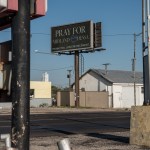 ODESSA, TX - SEPTEMBER 2:  An electronic banner supporting the city two days after a mass shooting claimed the lives of seven people, on September 2, 2019 in Odessa, Texas. Officials say the suspect Seth Ator, 36, is dead after he killed 7 people and injured 22 in the mass shooting. (Photo by Cengiz Yar/Getty Images)