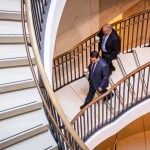 WASHINGTON, DC - SEPTEMBER 19: Ranking Member of the Permanent Select Committee on Intelligence Devin Nunes (R-CA) (L) arrives at the Capitol before the committee meeting with Acting Director of National Intelligence Joseph Maguire on September 19, 2019 in Washington, DC. Acting Director Maguire is set to meet with members of the House Intelligence Committee over a recent whistleblower complaint against President Donald Trump by an intel analyst. (Photo by Samuel Corum/Getty Images) *** Local Caption *** Devin Nunes