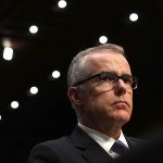 WASHINGTON, DC - MAY 11:  Acting FBI Director Andrew McCabe testifies before the Senate Intelligence Committee with the other heads of the U.S. intelligence agencies in the Hart Senate Office Building on Capitol Hill May 11, 2017 in Washington, DC. The intelligence officials were questioned by the committee during the annual hearing about world wide threats to United States' security.  (Photo by Alex Wong/Getty Images)