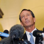 COLUMBIA, SC - JUNE 24:  South Carolina Gov. Mark Sanford speaks during a press conference at the State Capitol June 24, 2009 in Columbia, South Carolina. Sanford admitted to having an extramarital affair after returning from a secret trip to visit a woman in Argentina and said that he would resign as head of the Republican Governors Association.  (Photo by Davis Turner/Getty Images)