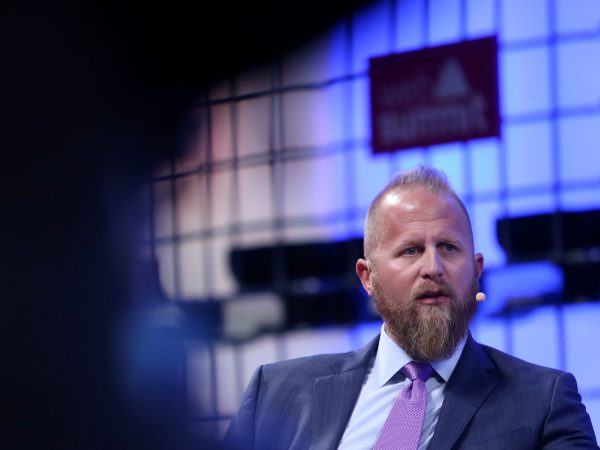 (FILE) - Brad Parscale, Digital Director, Donald J. Trump Presidential Campaign, speaks on the third day of the 7th Web Summit in Lisbon, Portugal, 08 November 2017. Media reports on 27 February 2018 state that US President Donald J. Trump has chosen Brad Parscale to run his campaign to win the 2020 re-election bid. ( Photo by Pedro Fiúza/NurPhoto)