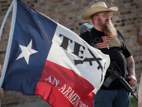 KILLEEN, TX - MARCH 24: Demonstrators participate in a March for Our Lives rally on March 24, 2018 in Killeen, Texas. More than 800 March for Our Lives events, organized by survivors of the Parkland, Florida school shooting on February 14 that left 17 dead, are taking place around the world to call for legislative action to address school safety and gun violence.  (Photo by Scott Olson/Getty Images)