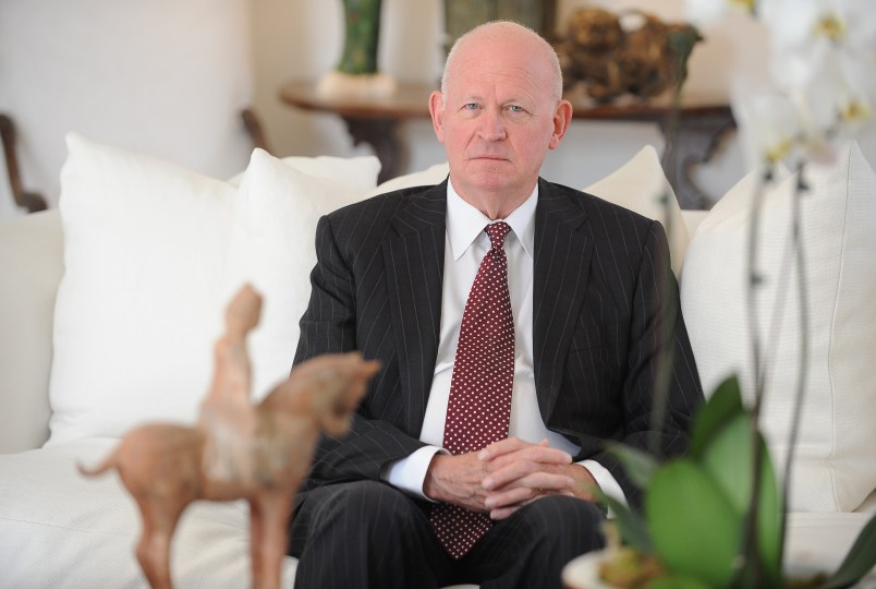 Michael Pillsbury, seen in his Georgetown home in Washington, D.C., November 28, 2012, a China expert who has advised three Republican administrations and held numerous security clearances, had to battle claims by polygraphers that he made admissions of leaking sensitive information. After he rebutted the allegations, the Defense Office of Hearings and Appeals gave him top secret access he was seeking. However, the tens of thousands of Americans who now undergo federal polygraph screening every year for jobs or security clearances generally face entrenched secrecy and daunting legal hurdles if they challenge their tests. Most federal employees are barred from suing in court, forced instead to seek recourse from the agencies that denied their jobs or security clearances in the first place. (Mary F. Calvert/MCT)