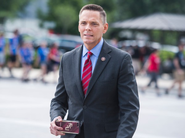 UNITED STATES - MAY 23: Rep. Ross Spano, R-Fla., makes his way to the Capitol for the last votes of the week on Thursday, May 23, 2019. (Photo By Tom Williams/CQ Roll Call)
