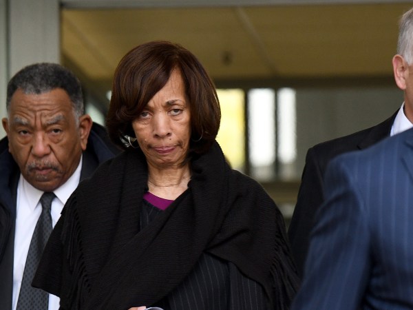 Former Baltimore mayor Catherine Pugh leaves the federal courthouse after pleading guilty to conspiracy and tax evasion related to her Healthy Holly books on Thursday, Nov. 21, 2019. (Jerry Jackson/Baltimore Sun/TNS)