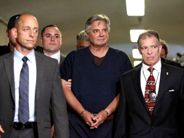 NEW YORK, NY - JUNE 27: Donald Trump's former campaign chairman Paul Manafort, arriving to his arraignment in New York County Criminal Court, plead not guilty to state mortgage fraud charges on June 27, 2019 in New York City. (Photo by Yana Paskova/Getty Images)