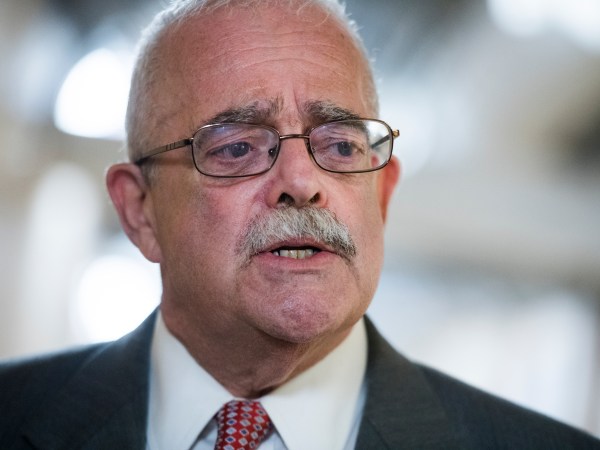 UNITED STATES - JULY 17: Rep. Gerry Connolly, D-Va., talks with reporters after a meeting of House Democrats in the Capitol on Wednesday, July 17, 2019. (Photo By Tom Williams/CQ Roll Call)