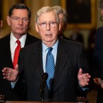 WASHINGTON, DC, UNITED STATES, JANUARY 7, 2020:U.S. Senator, Mitch McConnell (R-KY) speaking during the Republican Senate Caucus press conference.