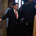 UNITED STATES - JANUARY 21: Jay Sekulow, an attorney for President Donald Trump, arrives to the Capitol for the impeachment trial of Trump on Tuesday, January 21, 2020. (Photo By Tom Williams/CQ Roll Call)