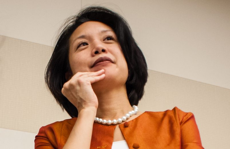 WASHINGTON, DC - OCTOBER 29: Jessie K. Liu, at a National Asian Pacific American Bar Association even in 2013. Liu was just named the U.S. Attorney for the District of Columbia by the Trump Administration.(Photo by André Chung for The Washington Post)