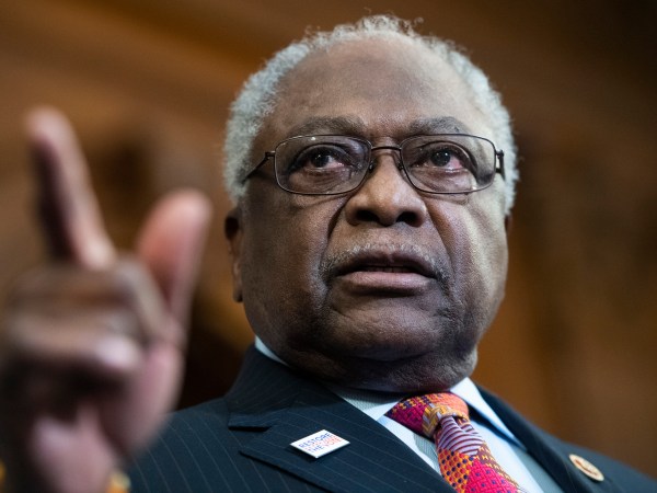 UNITED STATES - DECEMBER 6: House Majority Whip James Clyburn, D-S.C., attends a news conference in the Capitol on the Voting Rights Advancement Act on Friday, December 6, 2019. (Photo By Tom Williams/CQ Roll Call)