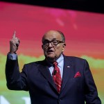 PALM BEACH, FL - DECEMBER 19: Trump Attorney Rudy Giuliani Addresses the crowd at the Turning Point USA Student Action Summit on December 19, 2019 in Palm Beach, Florida. Conservative high school students gathered for a 4-day invite-only conference hosted by Turning Point USA to hear from conservative leaders and activists from across the U.S.(Photo by Saul Martinez/Getty Images)