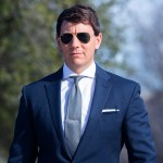 UNITED STATES - FEBRUARY 03: Hogan Gidley, White House deputy press secretary, arrives to the Capitol before the continuation of the impeachment trial of President Donald Trump on Monday, February 3, 2020. (Photo By Tom Williams/CQ Roll Call)