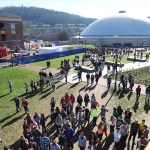 LYNCHBURG, VA - DECEMBER 10: during a convocation at the Vines Center on the campus of Liberty University on Thursday December 10, 2015 in Lynchburg, VA. (Photo by Matt McClain/ The Washington Post)