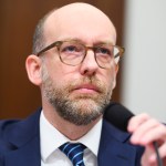 UNITED STATES - FEBRUARY 12: Russell Vought, acting director of the Office of Management and Budget, arrives to testify during the House Budget Committee hearing on “The President's 2021 Budget,” in Cannon Building on Wednesday, February 12, 2020. (Photo By Tom Williams/CQ Roll Call)