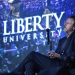 LYNCHBURG, VA - DECEMBER 09: during a convocation at the Vines Center on the campus of Liberty University on Wednesday December 09, 2015 in Lynchburg, VA. (Photo by Matt McClain/ The Washington Post)