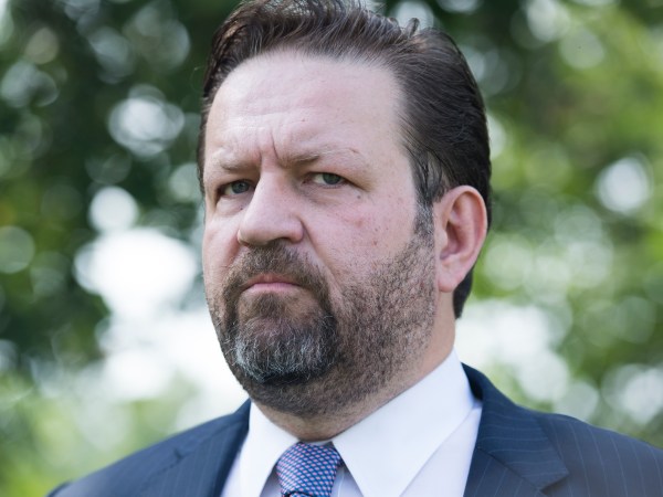 UNITED STATES - SEPTEMBER 07: Sebastian Gorka, a former White House advisor, attends a rally with Angel Families on the East Front of the Capitol, to highlight crimes committed by illegal immigrants in the U.S., on September 7, 2018.  (Photo By Tom Williams/CQ Roll Call)