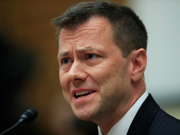 FBI Deputy Assistant Director Peter Strzok, testifies before a House Judiciary Committee joint hearing on “oversight of FBI and Department of Justice actions surrounding the 2016 election" on Capitol Hill in Washington, Thursday, July 12.     (AP Photo/Manuel Balce Ceneta)
