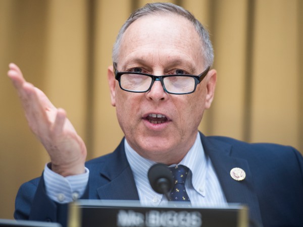 UNITED STATES - SEPTEMBER 24: Rep. Andy Biggs, R-Ariz., attends a hearing titled “Oversight of the Trump Administration’s Muslim Ban,” in Rayburn Building on Tuesday, September 24, 2019. The hearing was held jointly by the House Judiciary Subcommittee on Immigration and Citizenship and the Foreign Affairs’ Subcommittee on Oversight and Investigations. (Photo By Tom William/CQ Roll Call)