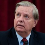 UNITED STATES - JULY 2: Chairman Lindsey Graham, R-S.C., speaks during the Senate Judiciary Committee markup of the “Eliminating Abusive and Rampant Neglect of Interactive Technologies (EARN IT) Act of 2020,” and judicial nominations in Russell Building on Thursday, July 2, 2020.(Photo By Tom Williams/CQ Roll Call)