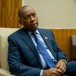 HOUSTON, TEXAS - November 1, 2017: Houston Mayor Sylvester Turner at Houston City Hall. (Photo by Ilana Panich-Linsman for The Washington Post)