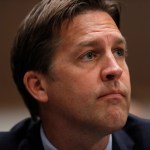 Sen. Ben Sasse, R-Neb., listens during a Senate Judiciary Committee business meeting to consider authorization for subpoenas relating to the Crossfire Hurricane investigation, and other matters on Capitol Hill in Washington, Thursday, June 11, 2020. (AP Photo/Carolyn Kaster, Pool)