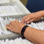 At the Berks County Office of Election Services in the Berks County Services Building in Reading, PA Thursday morning September 3, 2020 where they are processing applications for mail-in ballots.