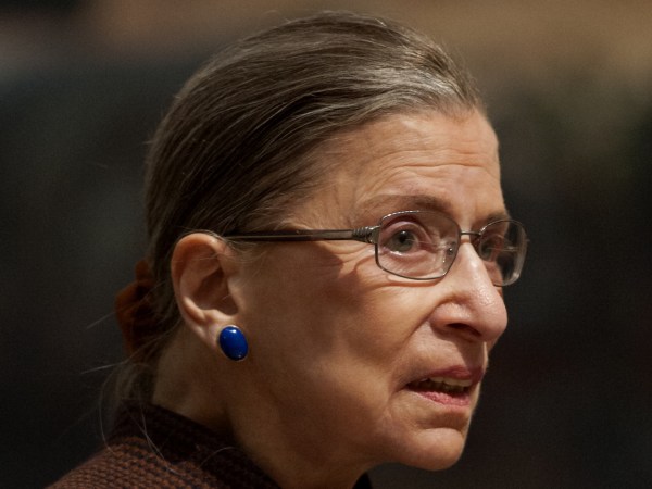 WASHINGTON, DC- JANUARY 21: Associate Justice of the Supreme Court Ruth Bader Ginsberg arrives in the U.S. Capitol for a luncheon with members of Congress and President Barack Obama after the President's Inauguration Ceremony on Monday, January 21, 2013. (Photo by Tracy A. Woodward/The Washington Post)