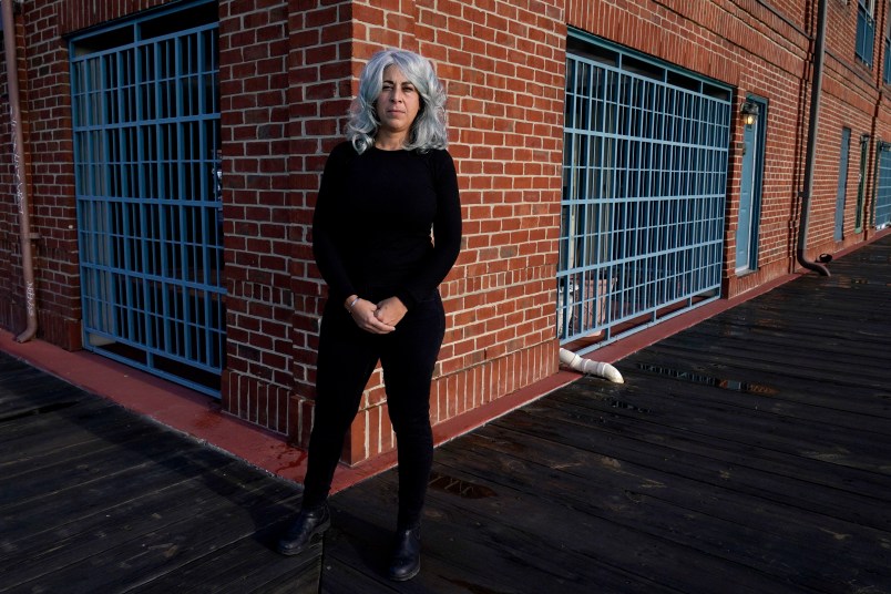 —PLEASE HOLD FOR ALYSSA GOODMAN— Amanda Colianni, a census field supervisor, poses for The Associated Press, Monday, Nov. 23, 2020, in Baltimore. (AP Photo/Julio Cortez)