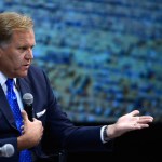 speaks on stage during the 2015 Concordia Summit at Grand Hyatt New York on October 2, 2015 in New York City.