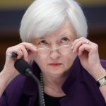 Federal Reserve Chair Janet Yellen testifies before the House Finance Committee in the Rayburn House Office Building November 4, 2015 in Washington, DC. Because the Obama administration has yet to appoint a vice chairman for supervision at the Federal Reserve -- as madated by the Dodd-Frank Law --  Yellen is assuming the semi-annual duty for reporting to the committee on the Fed's "supervision and regulation of the financial system."