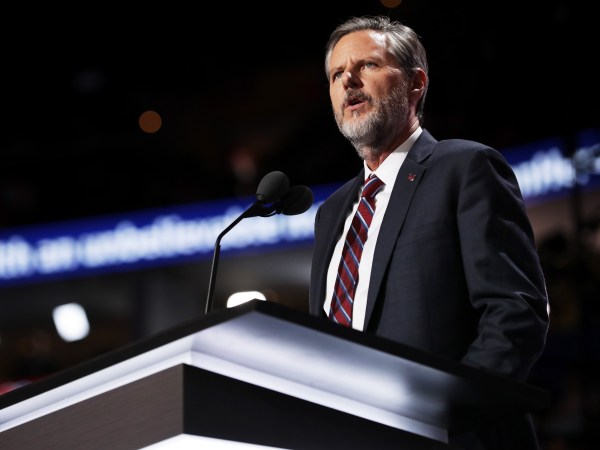 CLEVELAND, OH - JULY 21:  on the fourth day of the Republican National Convention on July 21, 2016 at the Quicken Loans Arena in Cleveland, Ohio. Republican presidential candidate Donald Trump received the number of votes needed to secure the party's nomination. An estimated 50,000 people are expected in Cleveland, including hundreds of protesters and members of the media. The four-day Republican National Convention kicked off on July 18. (Photo by Chip Somodevilla/Getty Images)