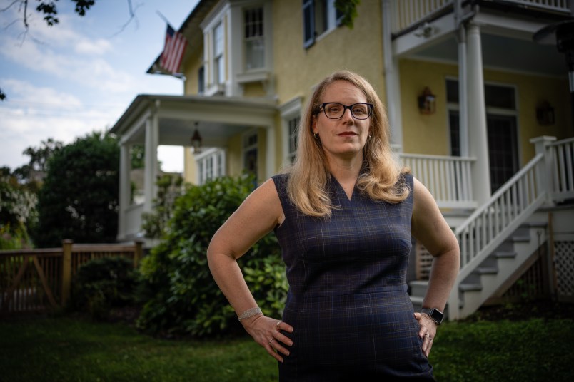 CHEVY CHASE, MD -- AUGUST 14: Jen O’Malley Dillon is the Biden Campaign Manager…. (photo by Andre Chung for The Washington Post)