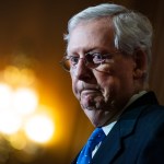 UNITED STATES - DECEMBER 1: Senate Majority Leader Mitch McConnell, R-Ky., conducts a news conference in the U.S. Capitol after the Senate Republican Policy luncheon on Tuesday, December 1, 2020. (Photo By Tom Williams/CQ Roll Call/POOL)