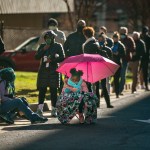 ATLANTA, GA - DECEMBER 14: Voters wait in a long line to vote at the Buckhead library in Atlanta on the first day of In-person early voting for the Georgia Senate runoff election on Monday, Dec. 14, 2020 in Atlanta, GA. (Jason Armond / Los Angeles Times)