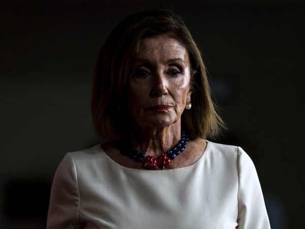 WASHINGTON, DC - SEPTEMBER 26: House Speaker Nancy Pelosi (D-CA) speaks during a weekly news conference on Capitol Hill on September 26, 2019 in Washington, DC.  Speaker Pelosi discussed an impeachment inquiry into President Donald Trump.  (Photo by Zach Gibson/Getty Images)