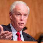 WASHINGTON, DC - DECEMBER 18: Committee Chairman Ron Johnson (R-WI) questions Department of Justice Inspector General Michael Horowitz during a Senate Committee On Homeland Security And Governmental Affairs hearing at the US Capitol on December 18, 2019 in Washington, DC. Last week the Inspector General released a report on the origins of the FBI's investigation into the Trump campaign's possible ties with Russia during the 2016 Presidential elections. (Photo by Samuel Corum/Getty Images) *** Local Caption *** Ron Johnson