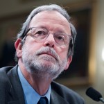 UNITED STATES - JANUARY 29: Keith Hall, director of the Congressional Budget Office, testifies during a House Budget Committee business meeting in Longworth Building on Tuesday, January 29, 2019. (Photo By Tom Williams/CQ Roll Call)