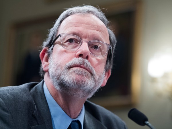 UNITED STATES - JANUARY 29: Keith Hall, director of the Congressional Budget Office, testifies during a House Budget Committee business meeting in Longworth Building on Tuesday, January 29, 2019. (Photo By Tom Williams/CQ Roll Call)
