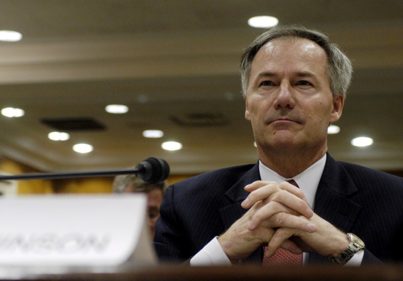 Asa Hutchinson, undersecretary for border and transportation security, Homeland Security Department, testifying at a Homeland Security Subcommittee hearing on FY2005 appropriations for border and transportation security.