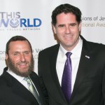 NEW YORK, NY - MAY 18:  Rabbi Shmuley Boteach and Israel Ambassador Ron Dermer attend the Champions Of Jewish Values international gala at Cipriani 42nd Street on May 18, 2014 in New York City.  (Photo by J Carter Rinaldi/FilmMagic)