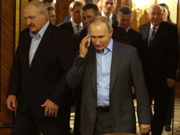 Lukashenko and Putin
