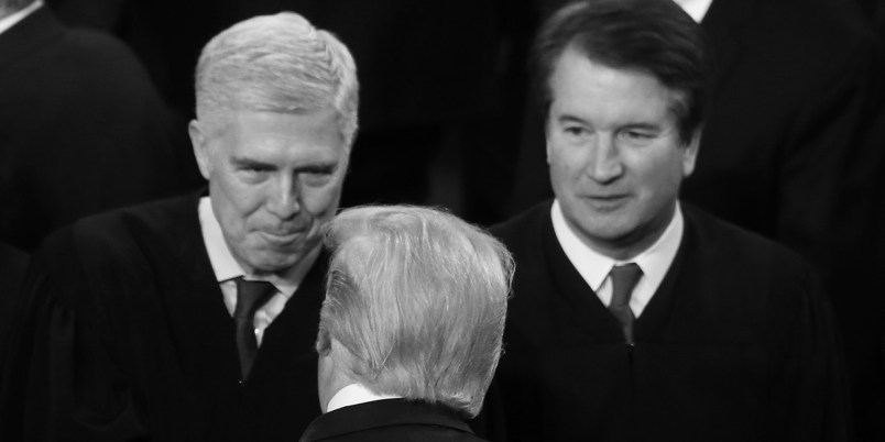 Gorsuch, Kavanaugh, Trump